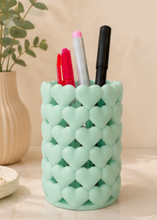 Load image into Gallery viewer, Heart Bloom Pen Holder