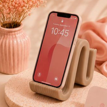 Load image into Gallery viewer, Wave Phone Stand Aesthetic