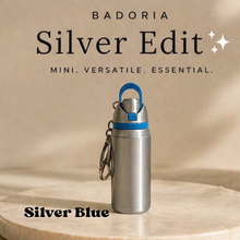 Load image into Gallery viewer, Mini Bottle Holder Keychain β Silver Edit
