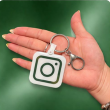 Load image into Gallery viewer, Instagram NFC keychain
