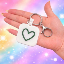 Load image into Gallery viewer, Heart NFC keychain