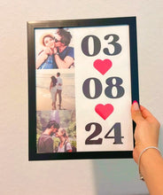 Load image into Gallery viewer, Personalized Valentine’s Day Frames