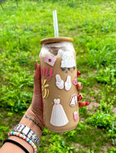 Load image into Gallery viewer, Glass Cup IN MY BRIDE ERA