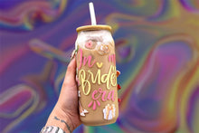 Load image into Gallery viewer, Glass Cup IN MY BRIDE ERA