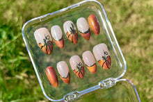 Load image into Gallery viewer, Pumpkin Press On Nails 🎃✨