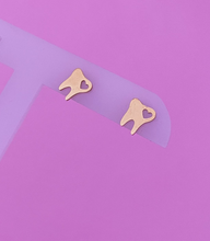 Load image into Gallery viewer, Mini Tooth Earrings