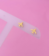 Load image into Gallery viewer, Mini Airplane Earrings