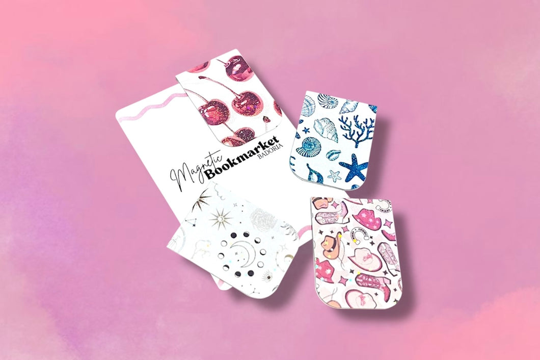 Magnetic Bookmarks set 1