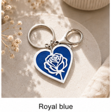Load image into Gallery viewer, Rose Heart NFC keychain
