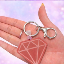 Load image into Gallery viewer, Diamond NFC keychain
