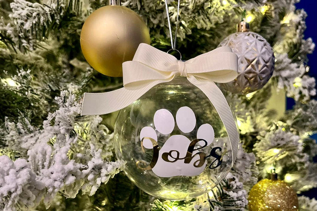 Ornament Dog Name