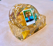 Load image into Gallery viewer, Resin Coasters  Eternal Flowers
