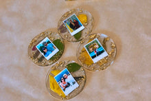 Load image into Gallery viewer, Resin Coasters  Eternal Flowers
