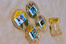 Load image into Gallery viewer, Resin Coasters  Eternal Flowers

