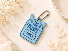 Load image into Gallery viewer, NFC Emergency Contact Keychain
