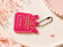 Load image into Gallery viewer, NFC Emergency Contact Keychain
