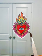 Load image into Gallery viewer, Mexican Heart Sticker ❤️👁✨

