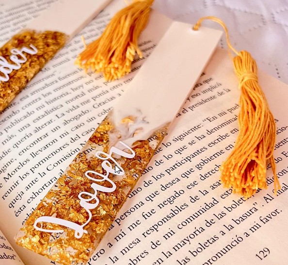 Golden Aura Bookmark