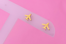 Load image into Gallery viewer, Mini Airplane Earrings
